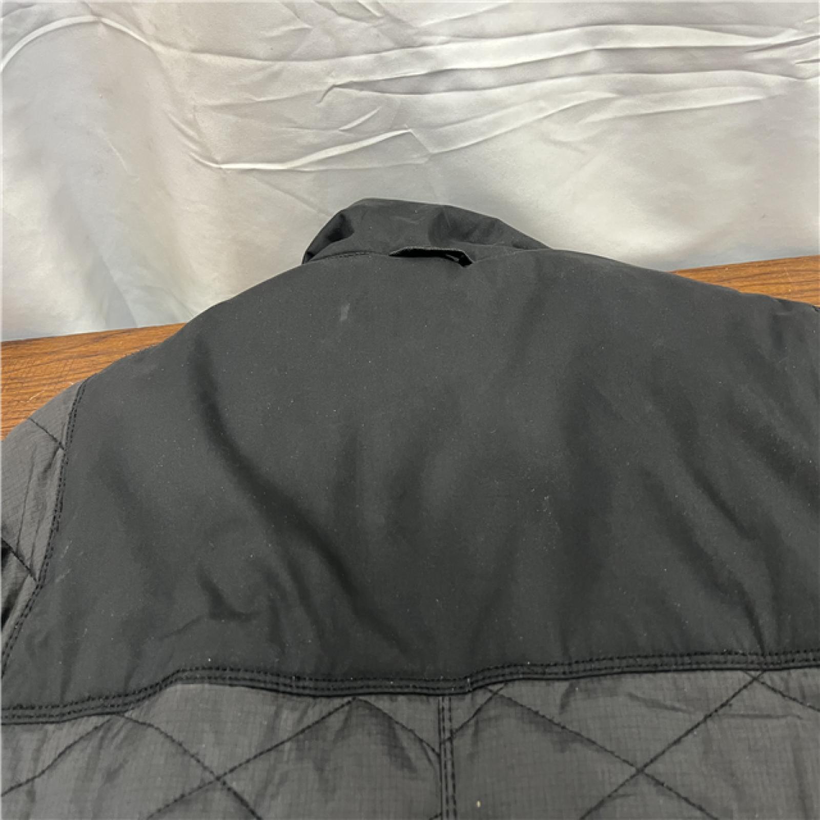 AS-ISHeated Jacket,Zipper,L,Polyester