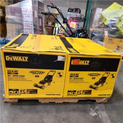 Dallas Location - NEW- DEWALT 21 in. 150cc Briggs and Stratton 625ex Gas Lawn Mower-Lot Of 2)