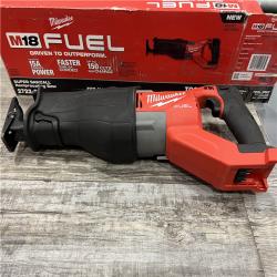 AS-IS Milwaukee M18 Fuel 18V Brushless Super Sawzall Reciprocating Saw 2722-20 (Bare Tool)