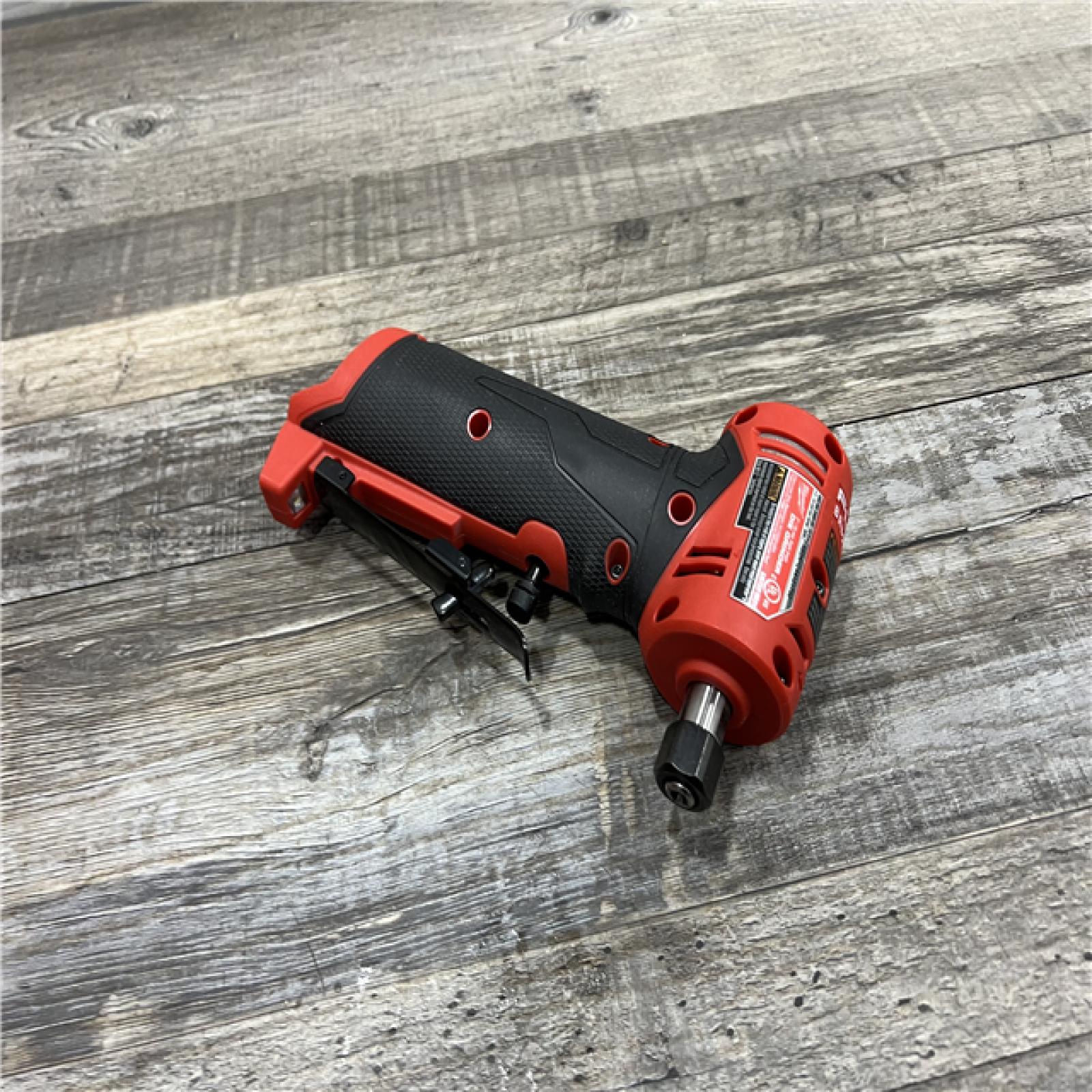 AS-IS Milwaukee M12 FUEL Brushless Cordless 1/4 in. Right Angle Die Grinder (Tool Only)