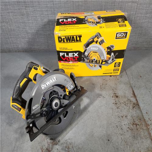 HOUSTON LOCATION - AS-IS DeWALT Flexvolt Max 7-1/4  60V Brushless Circular Saw DCS578B (Bare Tool)