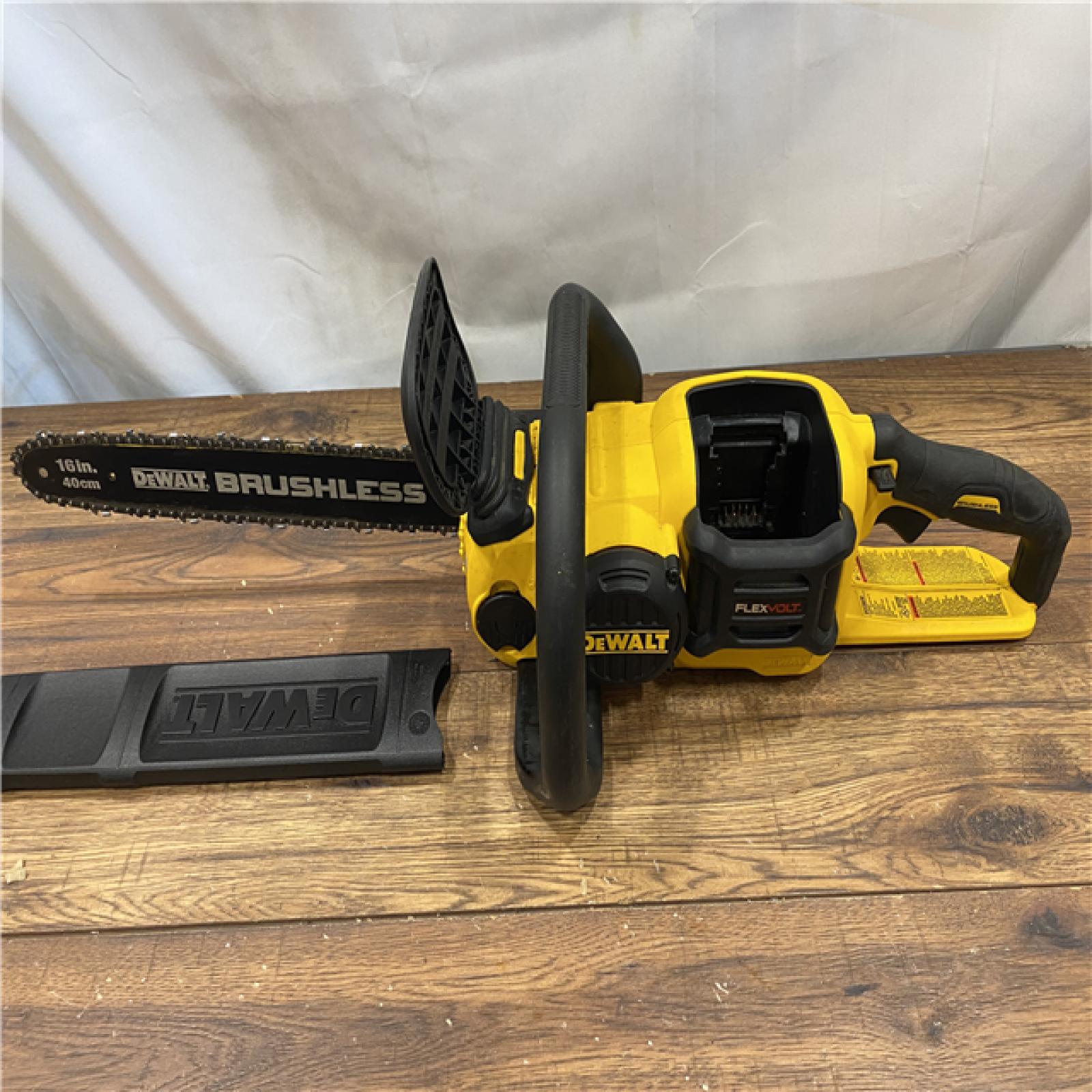 AS IS DEWALT DCCS670B 16in Chainsaw 60V MAX - Tool Only