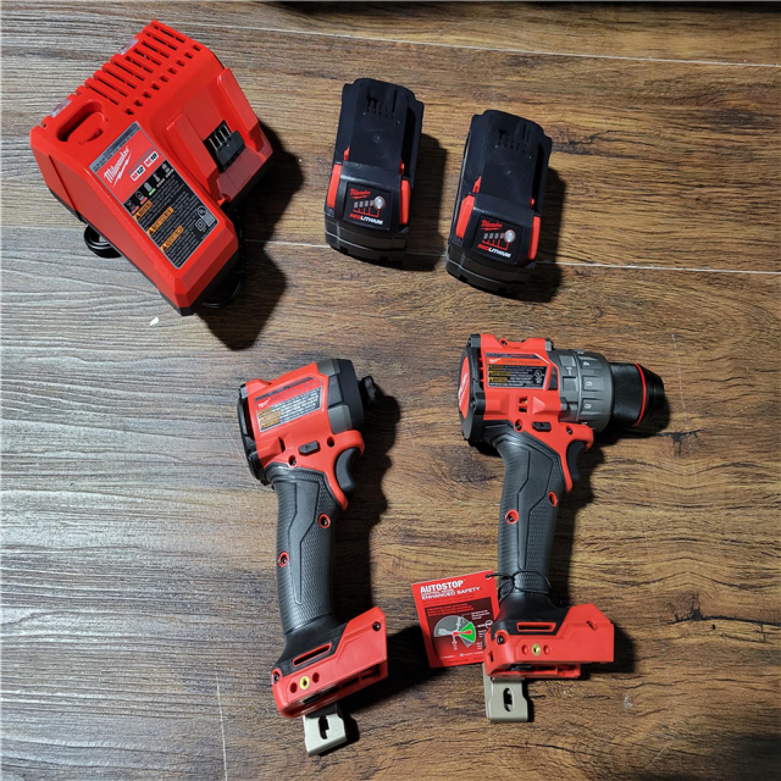 CALIFORNIA NEW MILWAUKEE M18 FUEL 2-TOOL COMBO KIT (2 BATTERIES AND CHARGER INCLUDED)