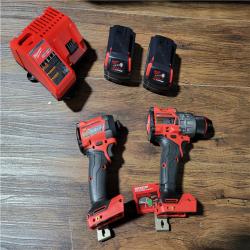 CALIFORNIA NEW MILWAUKEE M18 FUEL 2-TOOL COMBO KIT (2 BATTERIES AND CHARGER INCLUDED)