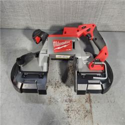 HOUSTON LOCATION - AS-IS Milwaukee M18 FUEL 18-Volt Lithium-Ion Brushless Cordless Deep Cut Dual-Trigger Band Saw (Tool-Only)