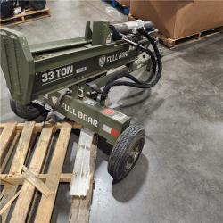 Dallas Location - As-Is FULL BOAR 33 Ton 236 cc Gas Engine Log Splitter