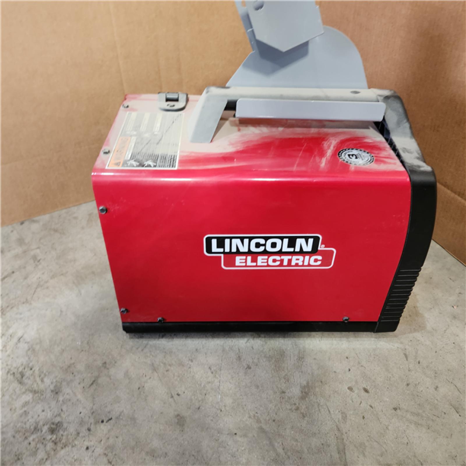 HOUSTON Location-AS-IS-Lincoln Electric 180 Amp Weld-Pak 180i Multi-Process Stick/MIG/Flux-Core/TIG, 120V or 230V Aluminum Welder with Spool Gun Sold Separately APPEARS IN USED Condition