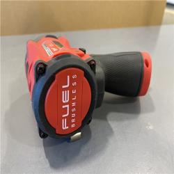 Like NEW! Milwaukee  M12 FUEL 12V Lithium-Ion Brushless Cordless Stubby 3/8 in. Impact Wrench (Tool-Only)