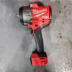 HOUSTON LOCATION - AS-IS Milwaukee M18 FUEL 18V Lithium-Ion Brushless Cordless 1/2 in. Impact Wrench with Friction Ring (Tool-Only)