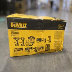 NEW! - DEWALT 20V MAX Cordless 9 Tool Combo Kit with (2) 20V 2.0Ah Batteries and Charger