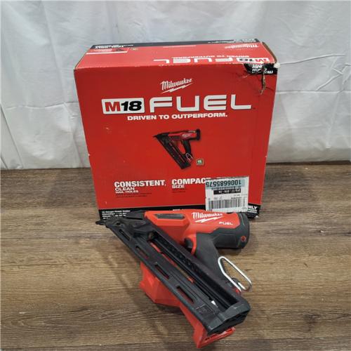 AS-IS Milwaukee 2839-20 M18 FUEL 15 Ga. 18 Volt Brushless Angled Finish Nailer