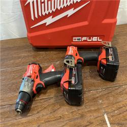 AS-ISM18 FUEL 18V Lithium-Ion Brushless Cordless Hammer Drill and Impact Driver Combo Kit (2-Tool) with 2 Batteries