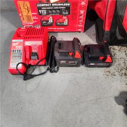 HOUSTON LOCATION - AS-IS Milwaukee M18 Compact Brushless 2-Tool Combo Kit