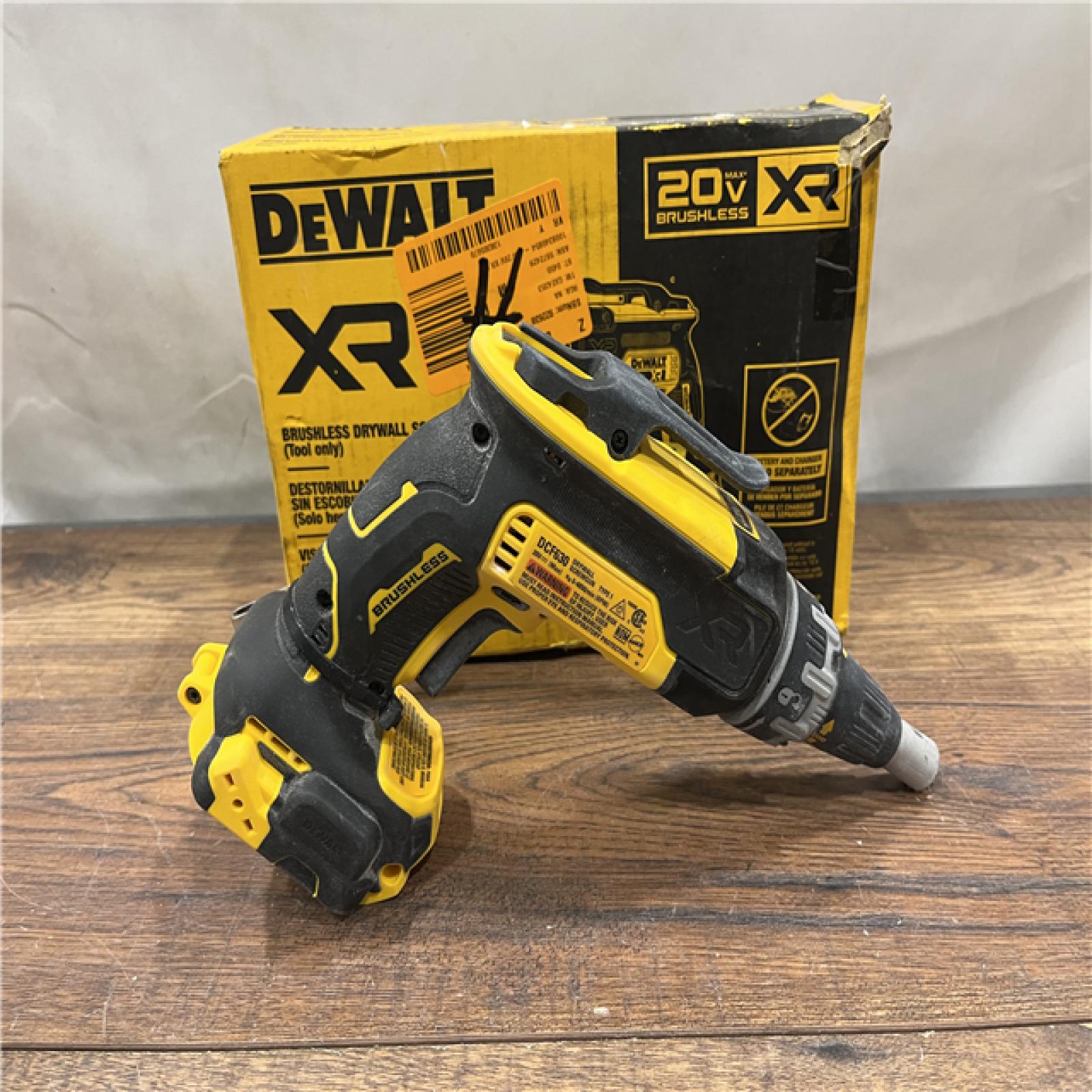 AS-IS DeWalt DCF630B 20V Cordless Brushless Screw Gun (Tool Only)