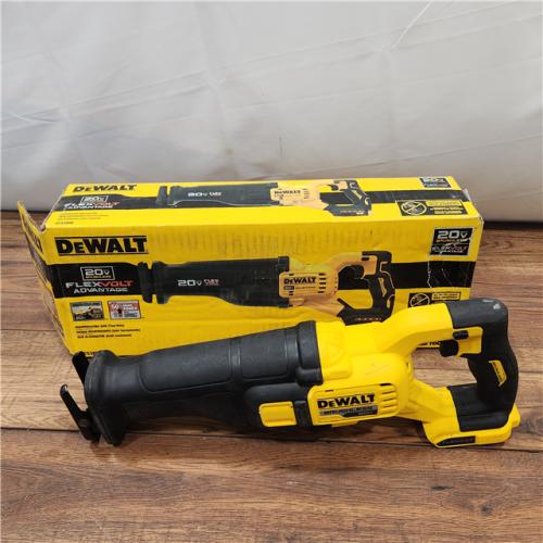 AS-IS DeWalt 20V MAX Lithium Ion Cordless Brushless Reciprocating Saw with FLEXVOLT ADVANTAGE (Tool Only)