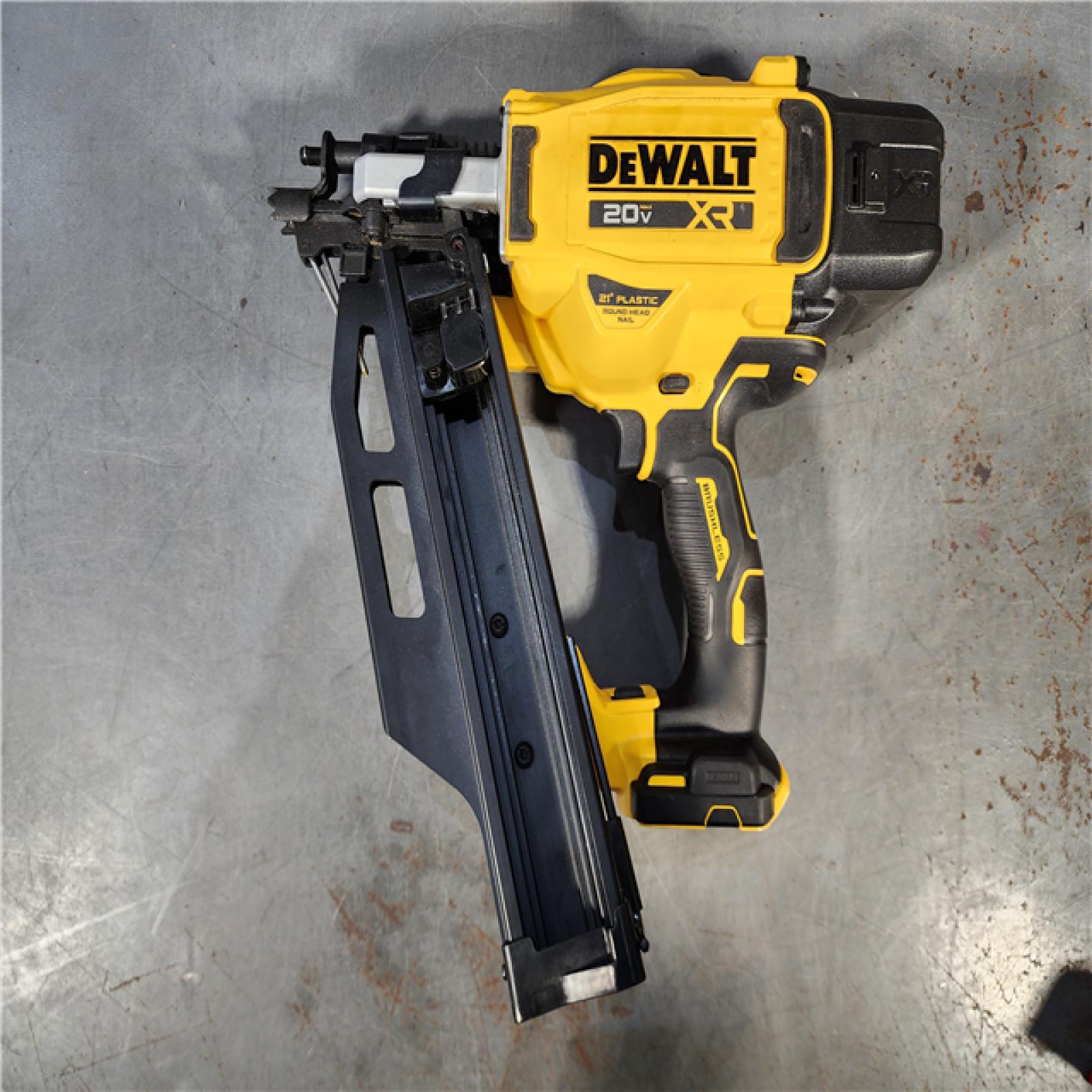 HOUSTON LOCATION - AS-IS DEWALT 20-Volt 21Â° Cordless Framing Nailer (Tool-Only)