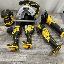 AS-IS Dewalt 20-Volt MAX ToughSystem Lithium-Ion 6-Tool Cordless Combo Kit