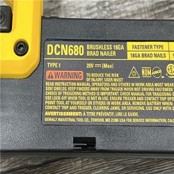 AS-IS DEWALT 20V MAX XR 18 Gauge Brad Nailer Kit