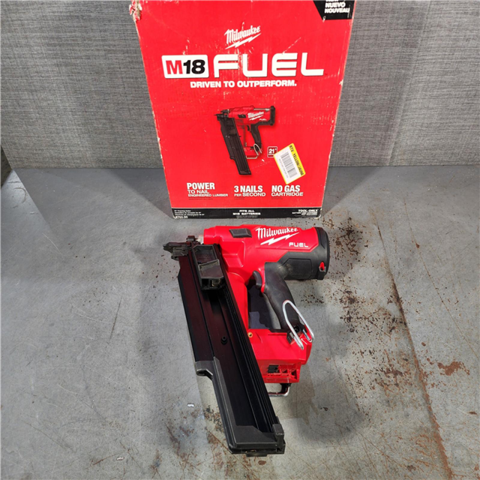 HOUSTON LOCATION - AS-IS Milwaukee 2744-20 M18 FUEL 21-Degree Cordless Framing Nailer (Tool Only)