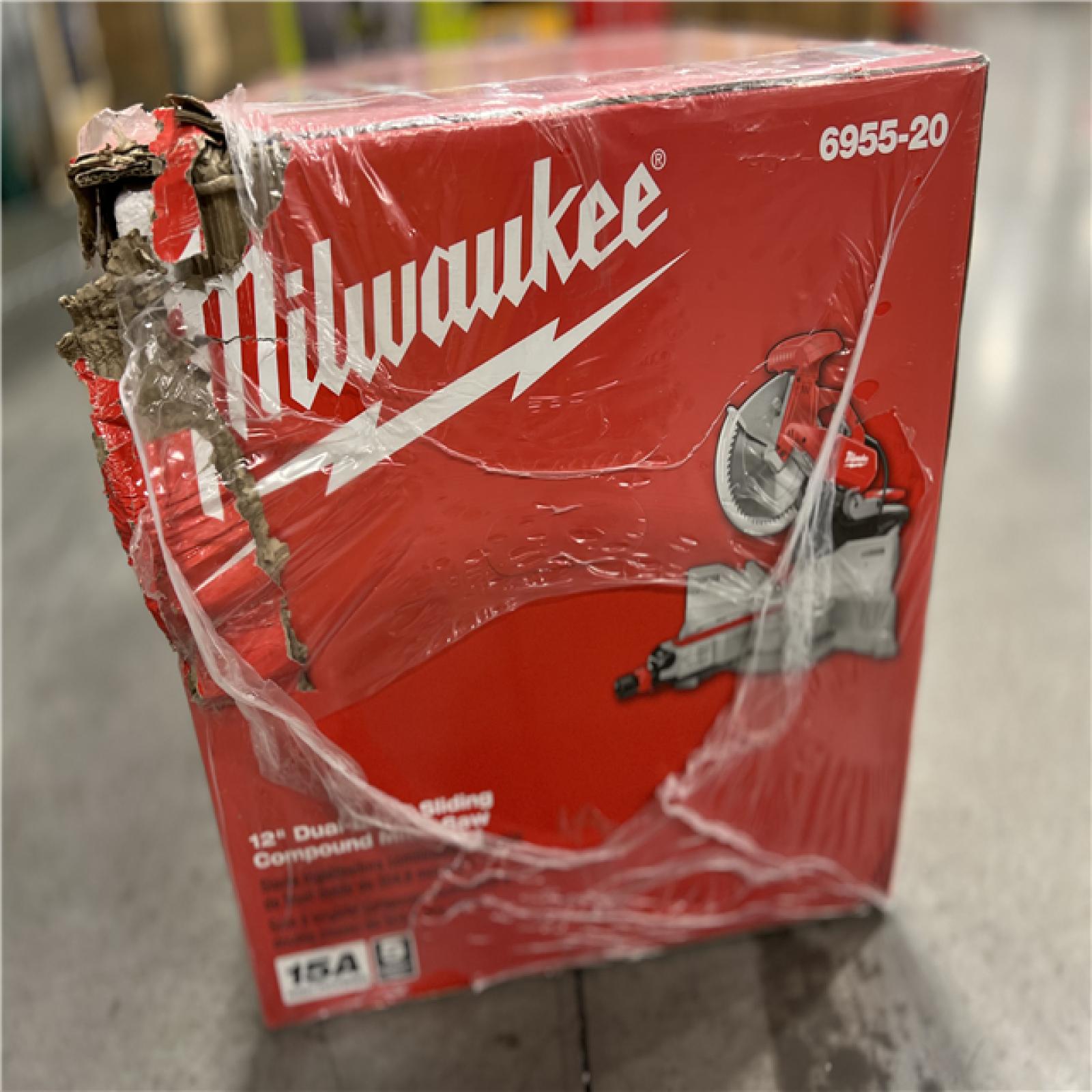 NEW! - Milwaukee 12 in. Dual Bevel Sliding Compound Miter Saw