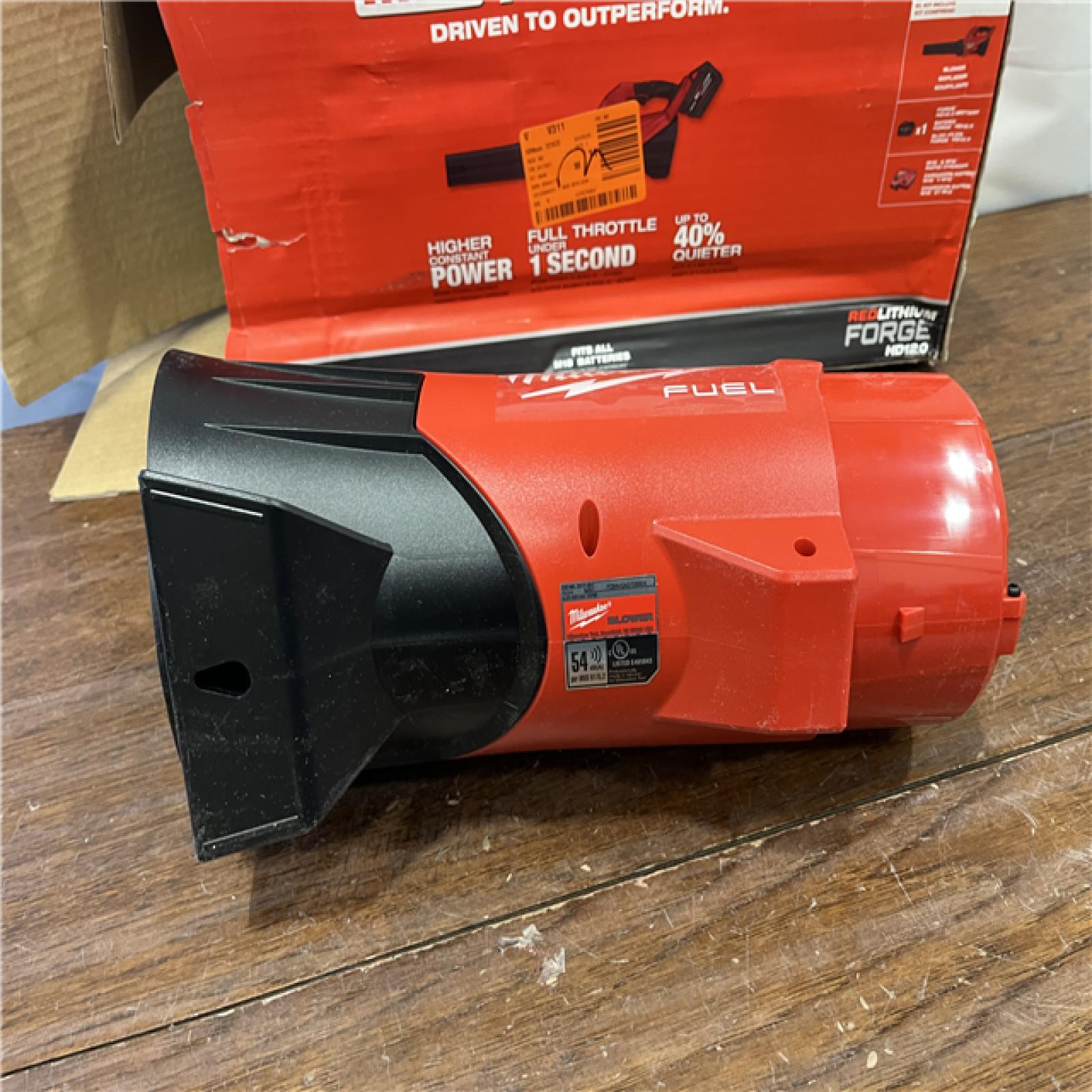 AS-ISBattery-Powered Handheld Leaf Blower Kit