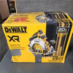 HOUSTON LOCATION - AS-IS DEWALT 20-Volt MAX 7-1/4 in. Cordless Circular Saw (Tool Only)