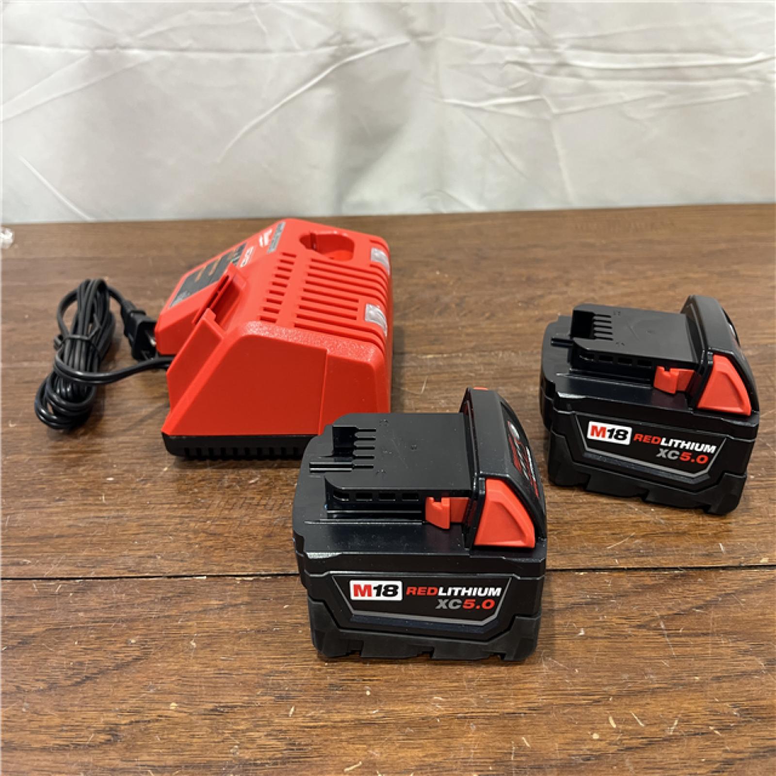 AS-ISM18 18-Volt Lithium-Ion XC Starter Kit with Two 5.0Ah Batteries and Charger