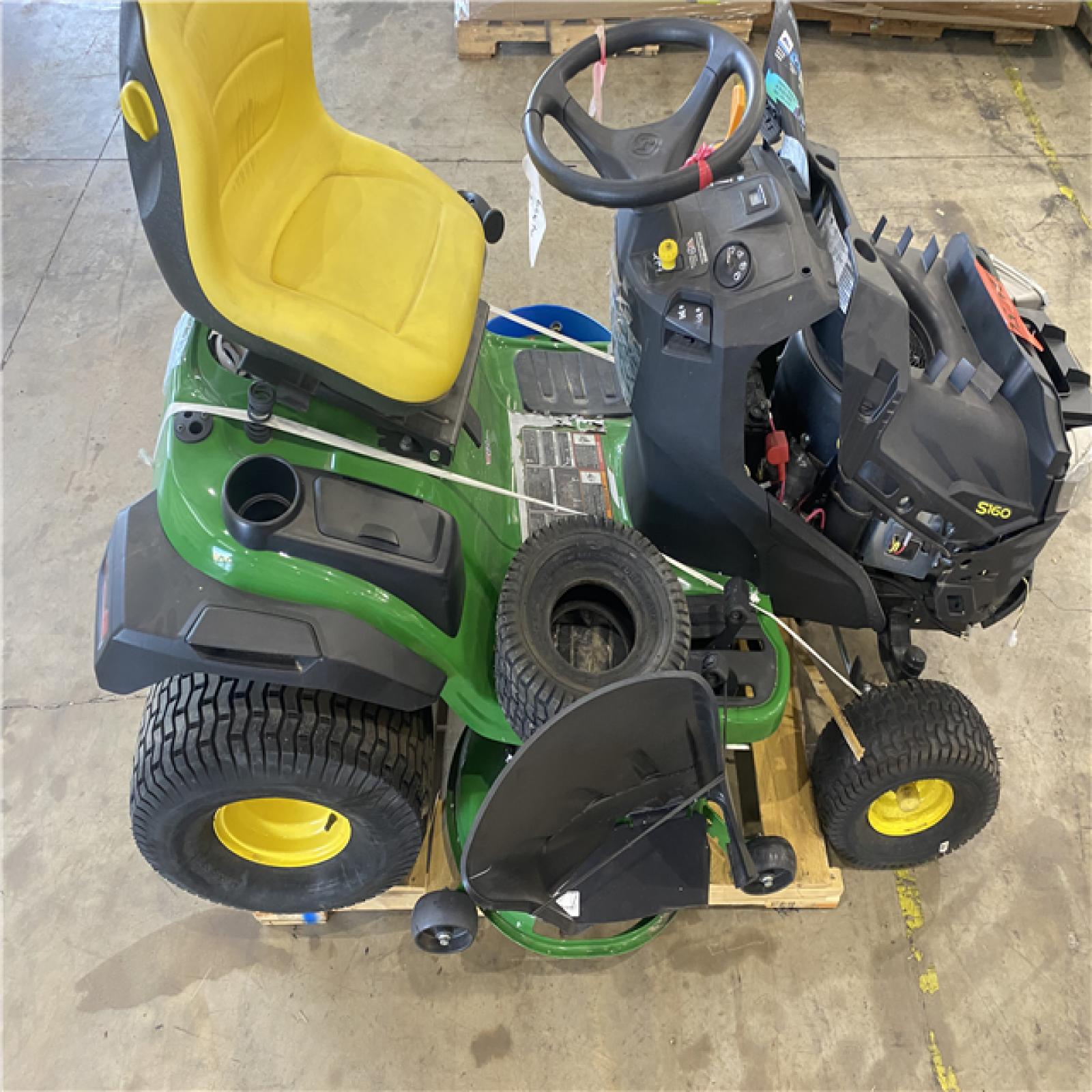 Houston Location AS-IS - John Deer S160 Riding Mower