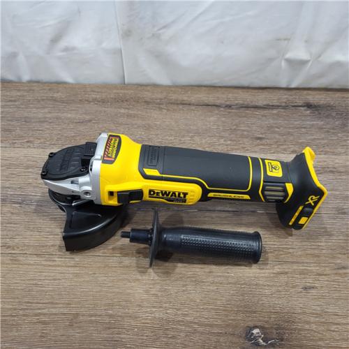 AS-IS DeWalt DCG405B 20V Max XR 4.5-Inch Slide Switch Small Angle Grinder (Tool Only)