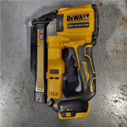 HOUSTON LOCATION - AS-IS DEWALT ATOMIC 20V MAX Lithium Ion Cordless 23 Gauge Pin Nailer Kit with 2.0Ah Battery and Charger