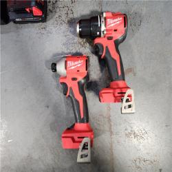 HOUSTON LOCATION - AS-IS Milwaukee M18 Compact Brushless 2-Tool Combo Kit