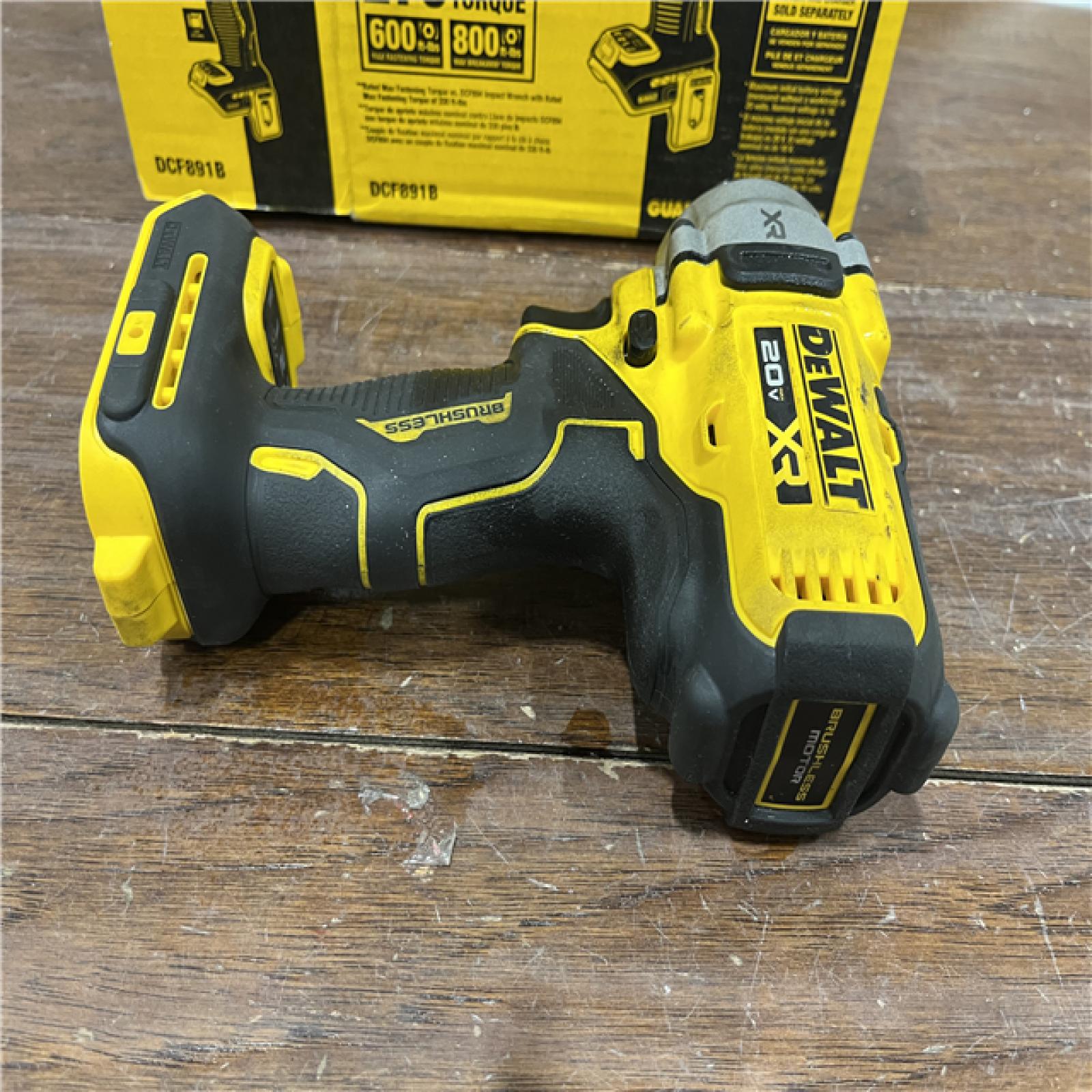 AS-ISDEWALT 20-Volt MAX XR Cordless 1/2 in. Impact Wrench (Tool-Only) (DCF891B)