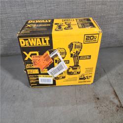 HOUSTON LOCATION - AS-IS DEWALT 20V MAX XR Hammer Drill and ATOMIC Impact Driver 2 Tool Cordless Combo Kit with (2) 4.0Ah Batteries, Charger, and Bag