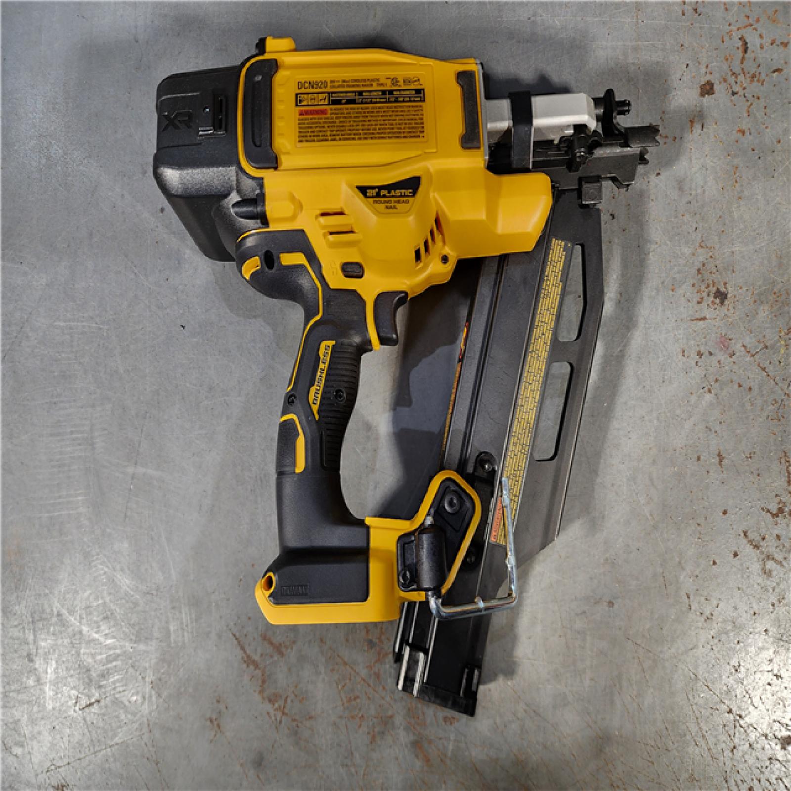 HOUSTON LOCATION - AS-IS DEWALT 20-Volt 21Â° Cordless Framing Nailer (Tool-Only)