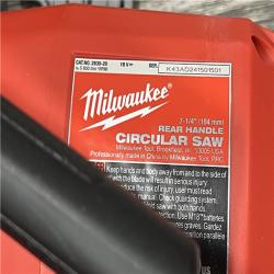 AS-IS Milwaukee 2830-20 Rear Handle Circular Saw M18 FUEL 7-1/4  Cordless Brushless Tool Only