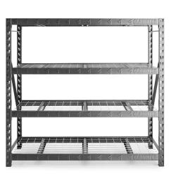 DALLAS LOCATION - Gladiator 4-Tier Welded Steel Garage Storage Shelving Unit (77 in. W x 72 in. H x 24 in. D) - PALLET (2 UNITS)