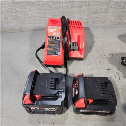 HOUSTON LOCATION - AS-IS M18 18-Volt Lithium-Ion Brushless Cordless Compact Hammer Drill/Impact Combo Kit (2-Tool) with (2) Batteries, Bag