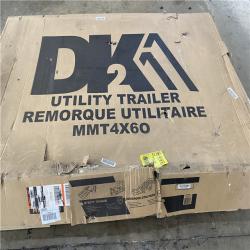 Houston Location - AS-IS Dk2 Utility Trailer Remorque Utilitaire MMT4x60