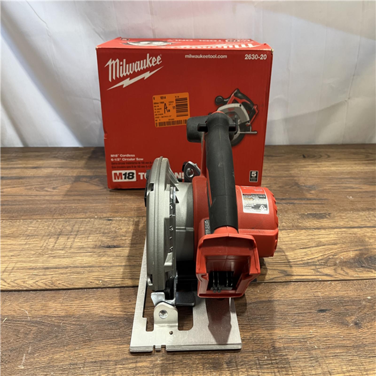 AS IS Milwaukee 2630-20 M18 Cordless 6-1/2 Circular Saw Bare Tool Only - All