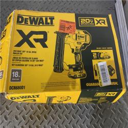 Houston location AS-IS DEWALT 20V MAX XR 18 Gauge Brad Nailer Kit