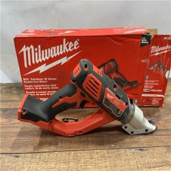 AS IS Milwaukee M18 18-volt Lithium-ion Cordless 18-gauge Double Cut Metal Shear  Bare Tool