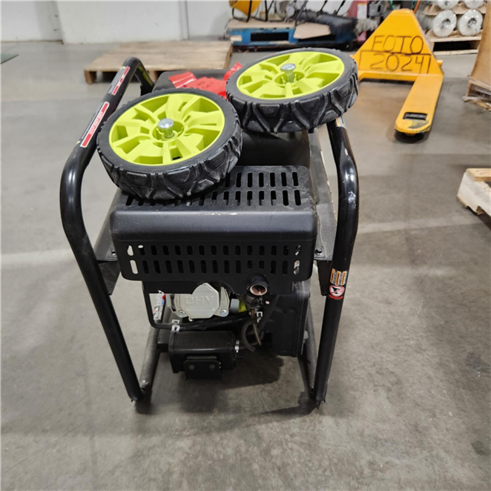 Dallas Location - As-Is RYOBI 4000-Watt Generator