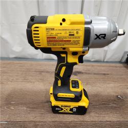 AS-IS DEWALT 20V MAX* XR 1/2  High Torque Impact Wrench with Hog Ring Anvil