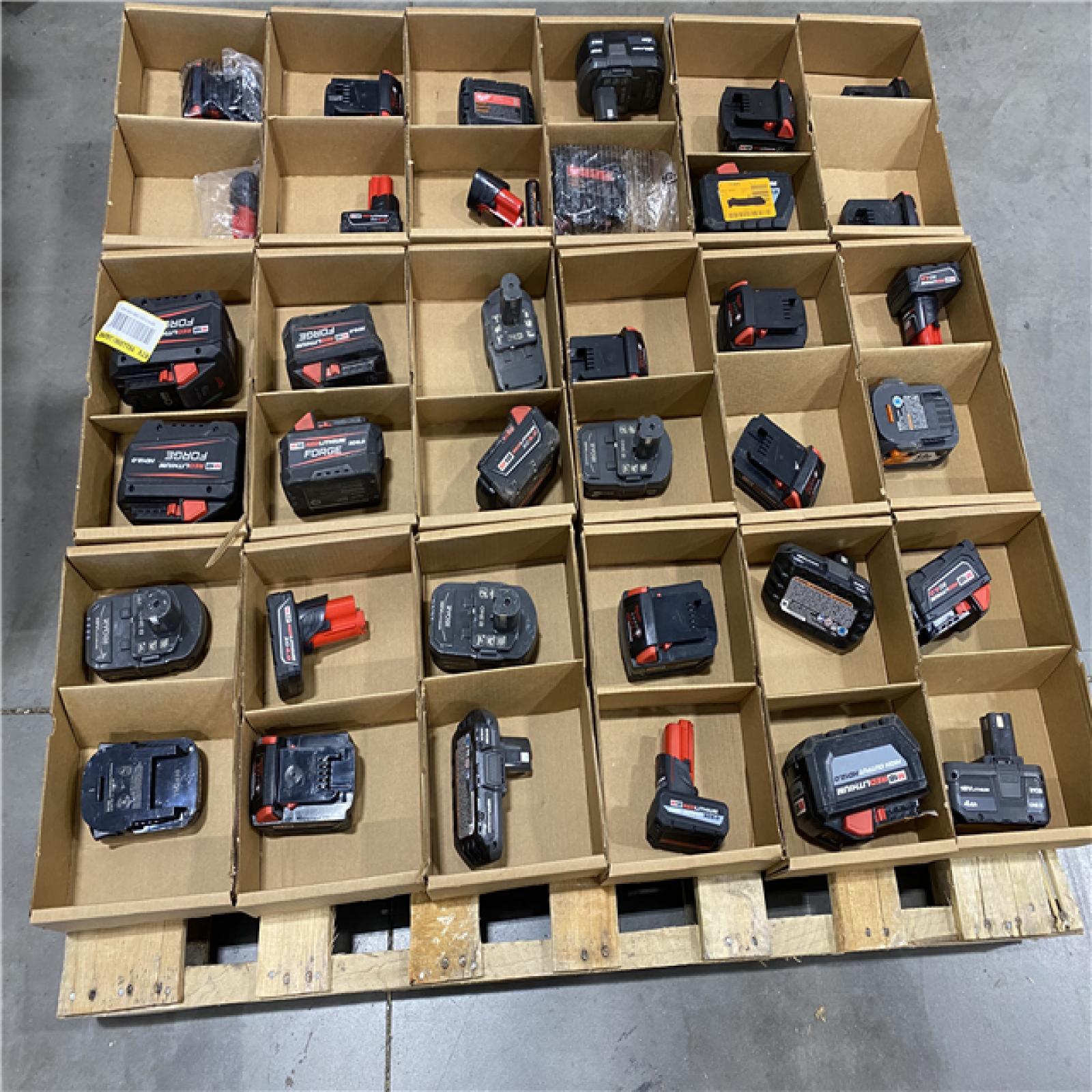 DALLAS LOCATION - AS-IS BATTERY PALLET