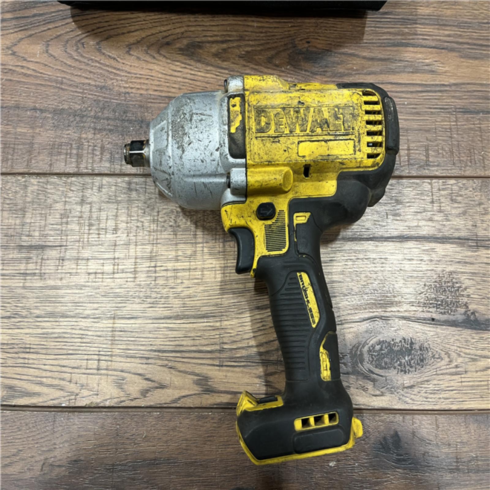 AS-IS DEWALT 20V MAX* XR 1/2  High Torque Impact Wrench with Hog Ring Anvil ( NO BATTERY )