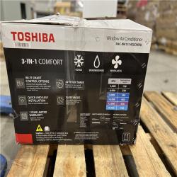 LIKE NEW! - Toshiba 14,500 BTU 23.6 Inch 115-Volt Touch Control Window Air Conditioner with Remote