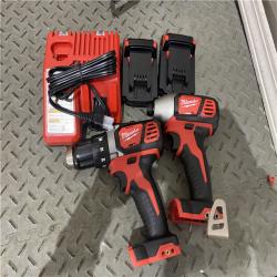 Houston location AS-IS Milwaukee Electric Tools 2691-22 MILWAUKEE M18 COMBO KITS LIKE NEW