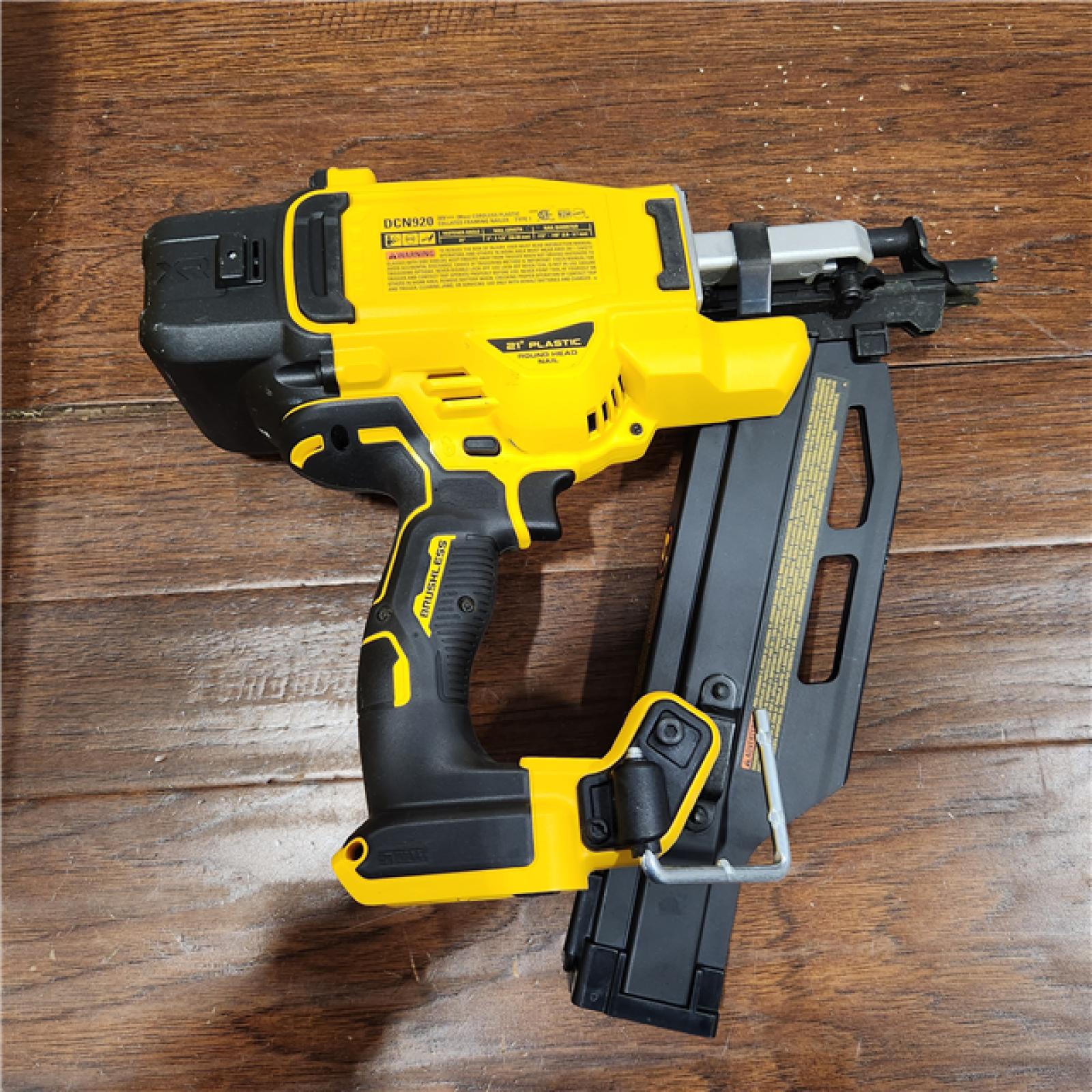 AS-IS 20-Volt 21Â° Cordless Framing Nailer (Tool-Only)