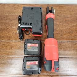 AS-IS Milwaukee M18 18V Lithium-Ion Cordless Short Throw Press Tool Kit w/ 3 PEX Crimp Jaws