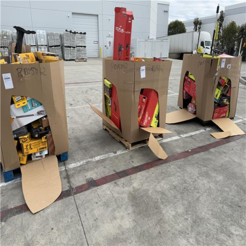 California AS-IS POWER TOOLS Partial Lot (3 Pallets) P-R057162